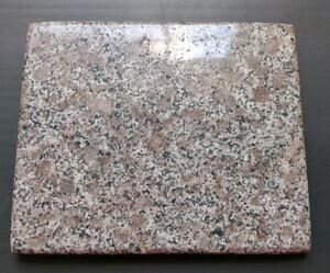 Natural Black & Gray Granite Stone Trivet 7x6 | Heavy Kitchen Hot Pad Base